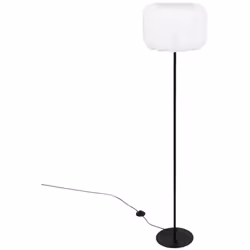 Féminin et esthétique, le lampadaire "Tobie" Atmosphera est composé d'un pied tubulaire en acier teinté, d'une hauteur idéale ...