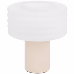 Très chic, la lampe à poser "Asti" Atmosphera séduira les inconditionnels d'un style contemporain en matière de déco intérieu ...