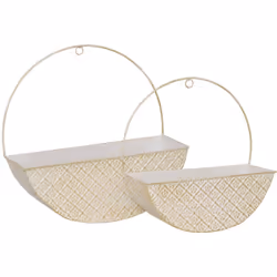 Pensé pour un usage en intérieur ou en extérieur, le set de 2 jardinières "Tino" Atmosphera séduira les amoureux des plantes ...