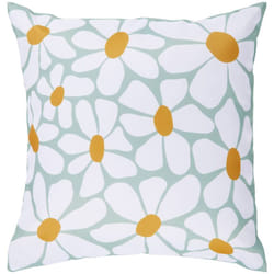 Housse de coussin d extérieur Talia vert céladon 40x40cm Atmosphera créateur d'intérieur