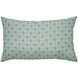 Housse de coussin d extérieur Lilio vert céladon 30x50cm Atmosphera créateur d'intérieur