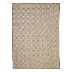 Tapis Extérieur Déperlant Et Antidérapant Motif Géométrique Gris 150x100 Cm