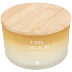 Bougie parfumée Sana 420g pot verre Terre d'Ailleurs - Atmosphera créateur d'intérieur