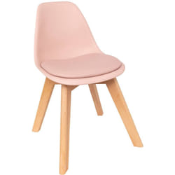 Atmosphera - Chaise enfant Baya rose créateur d'intérieur