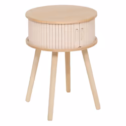 Ajoutez une touche de douceur et de modernité à votre chambre avec le chevet rond Nysos de la marque Atmosphera. Design raffi ...