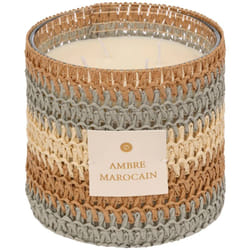 Atmosphera - Bougie parfumée Zaya ambre 1400g créateur d'intérieur