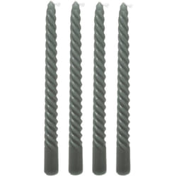 4 bougie-bâtons Twist many vert 180g - Atmosphera créateur d'intérieur