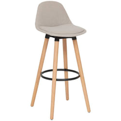 Tabouret de bar Maxon beige H92,5cm - Atmosphera créateur d'intérieur