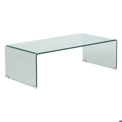 Atmosphera - Table Basse Lenia Transparent 110x55x38cm Créateur D'Intérieur