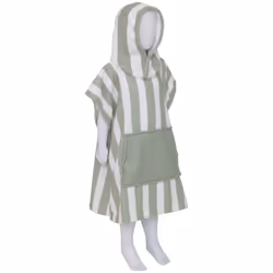 Très pratique à la plage comme au bord d'une piscine, le poncho "Wili" Atmosphera for kids peut également être utilisé au sor ...