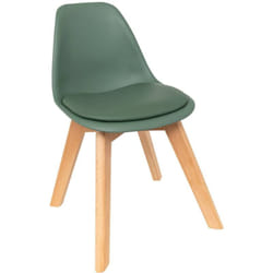 Chaise enfant Baya vert clair Atmosphera créateur d'intérieur