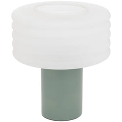 Atmosphera - Lampe à poser Asti vert tilleul H36cm créateur d'intérieur