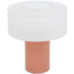 Atmosphera - Lampe à poser Asti rose H36cm créateur d'intérieur