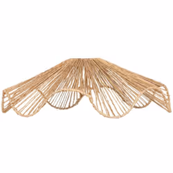 Atmosphera - Abat-jour Gino beige H57,5cm créateur d'intérieur