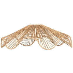 Atmosphera - Abat-jour Gino beige H57,5cm créateur d'intérieur