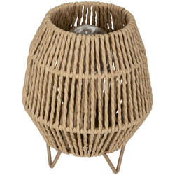 Atmosphera - Lampe en papier naturel Ida H17cm créateur d'intérieur
