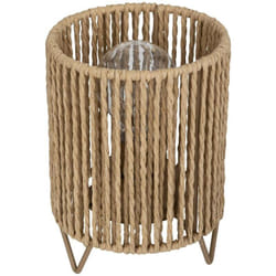 Lampe en papier naturel Ida H17cm - Atmosphera créateur d'intérieur