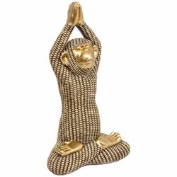 Craquez pour la statue singe yoga Atmosphera et faites entrer une touche à la fois zen et rétro dans votre intérieur ! Un obj ...