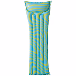Matelas gonflable 70s 183x76 - Intex. Couleur : Vert. Matière principale : . Longueur : 183.00 cm. Largeur : 76.00 cm. Hauteu ...