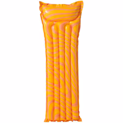 Matelas gonflable 70s 183x76 - Intex. Couleur : Orange. Matière principale : . Longueur : 183.00 cm. Largeur : 76.00 cm. Haut ...