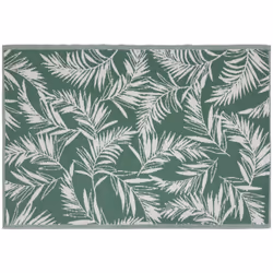 Tapis 160x230cm stica en plastique - Atmosphera createur d'interieur. Couleur : Vert. Matière principale : Polypropylène. Lon ...