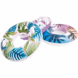Bouée géante à poignées d97 - Intex. Couleur : Plumes. Matière principale : Pvc_. Longueur : 97.00 cm. Largeur : 97.00 cm. Ha ...