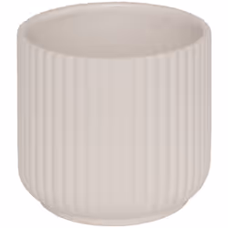 Classique et indispensable, le cache-pot "Nuria" Atmosphera est décliné dans quatre coloris tendance. Cylindrique et de petit ...