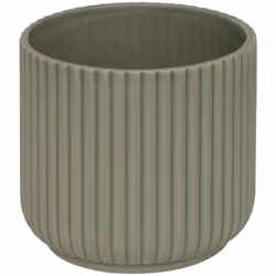 Classique et indispensable, le cache-pot "Nuria" Atmosphera est décliné dans quatre coloris tendance. Cylindrique et de petit ...