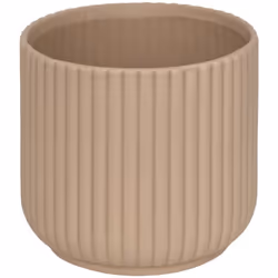 Classique et indispensable, le cache-pot "Nuria" Atmosphera est décliné dans quatre coloris tendance. Cylindrique et de petit ...