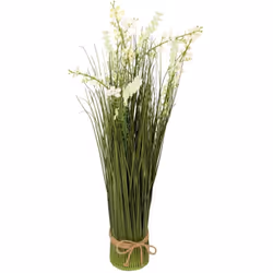 Bucolique et facile à vivre, le fagot de fleurs artificielles "Ludo" Atmosphera vous permettra de fleurir votre intérieur. D' ...