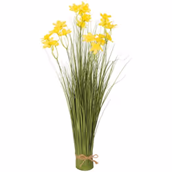 De grande hauteur, le fagot de fleurs artificielles "Ludo" Atmosphera vous permettra de créer une ambiance gaie et cosy dans  ...