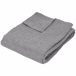 Idéal pour habiller un grand lit double et faire de votre chambre à coucher un cocon élégant, le jeté de lit "Pollie" Atmosph ...