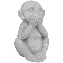 Atmosphera - Statuette d exterieur singe Sohel gris H42cm créateur d'intérieur
