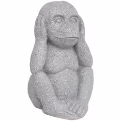 Atmosphera - Statuette d exterieur singe Sohel gris H42cm créateur d'intérieur