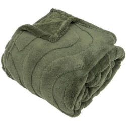 Plaid sherp jacq 130X170ASSBOX Atmosphera créateur d'intérieur