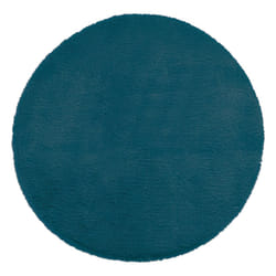 Tapis four extra doux bleu canard D 80