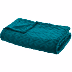Vous vous sentez d'humeur frileuse ? Enveloppez-vous dans le plaid "3D Losange" Atmosphera. Un plaid aux dimensions généreuse ...