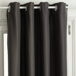 Rideau isolant Isa gris ardoise 140x260cm - Atmosphera créateur d'intérieur