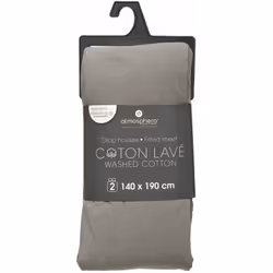 Notre drap-housse en coton lavé apportera une touche de confort et d'élégance et votre intérieur. FICHE TECHNIQUE - Drap Hous ...
