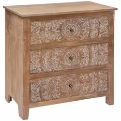 Description générale La Commode Shirel est un meuble élégant et pratique, parfait pour décorer votre salon ou votre chambre.  ...