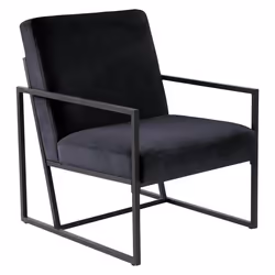 Fauteuil Velours Contemporain - Atmosphera