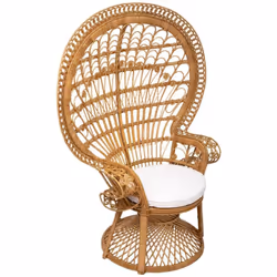 Description générale Le fauteuil Takta en rotin naturel est un élément décoratif élégant et confortable pour votre intérieur. ...