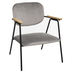 Fauteuil design en velours Dyer