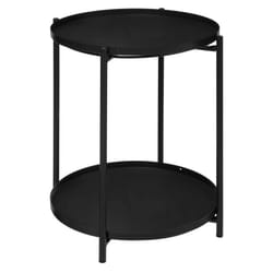 Atmosphera - Table à café en métal Meeko noir