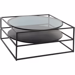Vous rêvez d'une table basse qui sorte de l'ordinaire pour votre intérieur ? Craquez pour la table basse en métal et verre tr ...