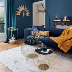 Table Métal Fil Gold Alya x 2