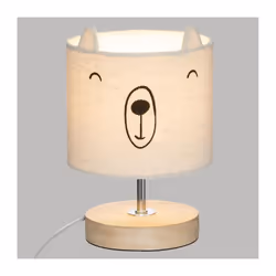Lampe Abat-jour Ourson Beige - ATMOSPHERA