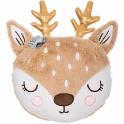 Entrez dans un Monde Magique avec le Coussin Forme Forêt Biche par Atmosphera For Kids. Chaque détail est un clin d'œil à l'e ...