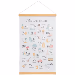 Une décoration à la fois esthétique et ludique pour la chambre de vos enfants ? Optez donc pour ce kakemono biface Atmosphera ...