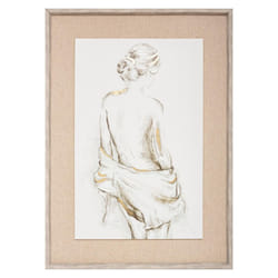 Toile imprimée Portrait encadrée 73 x 53 cm